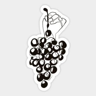 Grapes Sticker